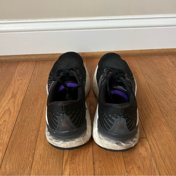 New Balance Men's Fresh Foam x Vongo v5 Black Purple Running Sneakers Size 11 - Picture 4 of 7